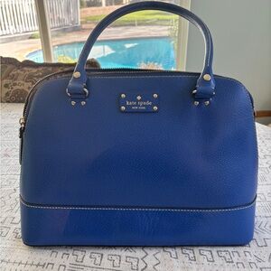 Kate Spade Royal Blue Satchel